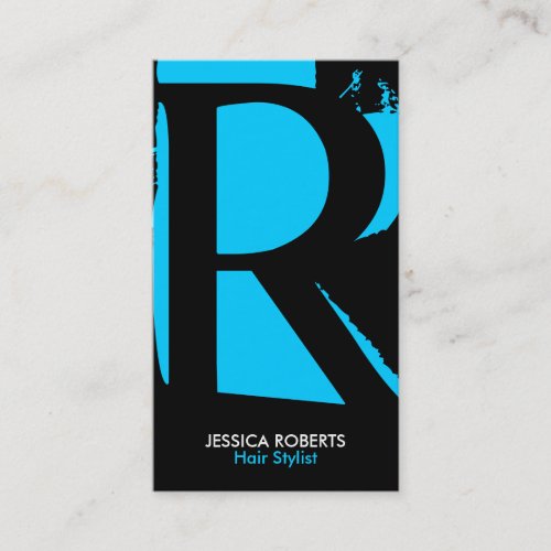 Modern Monogram Business Cards