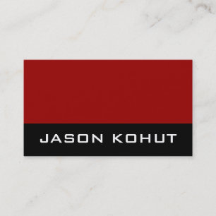 Modern Monogram Business Cards