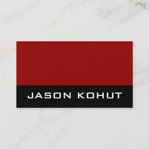 Customizable Modern Monogram Business Cards