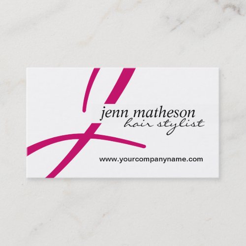 Modern Monogram Business Cards