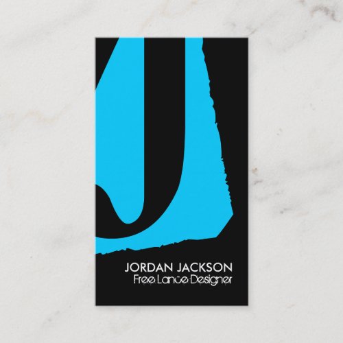 Modern Monogram Business Cards