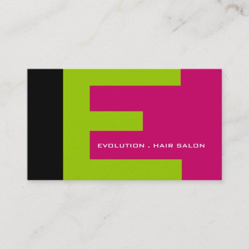 Modern Monogram Business Cards