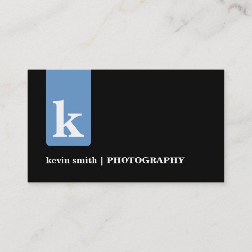 Customizable Modern Monogram Business Cards