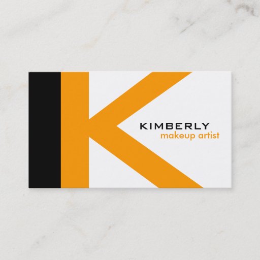 Customizable Modern Monogram Business Cards