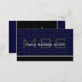 Modern Monogram Business Cards (Front/Back)