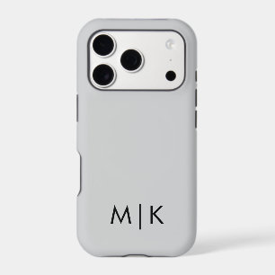  Modern Monogram iPhone 17 Pro Case