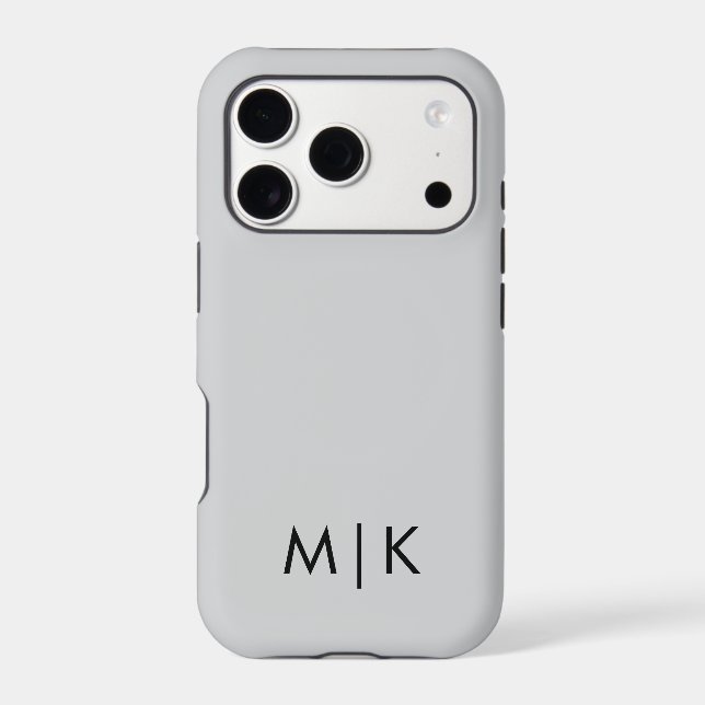  Modern Monogram Case-Mate iPhone Case (Back)
