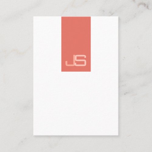 Modern Monogram Elegant Design Template Business Card