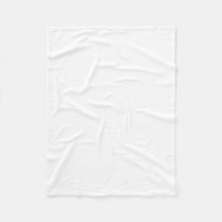 Modern monogram geometric color block fleece blanket