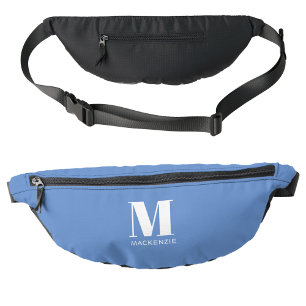 Modern Monogram Initial Name Fanny Pack