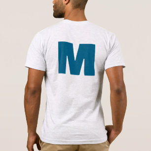 Modern Monogram Initial Replace Add Yours T-Shirt