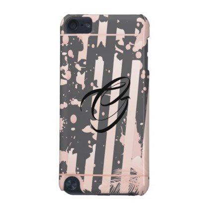 Modern monogram iPod Touch 5g, Barely There Phone iPod Touch (5th Generation) Case