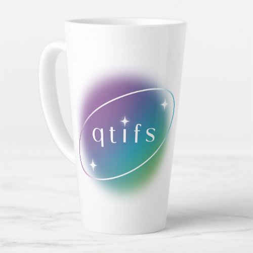 Modern Monogram Latte Mug