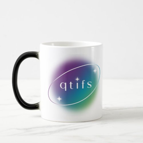 Modern Monogram Magic Mug