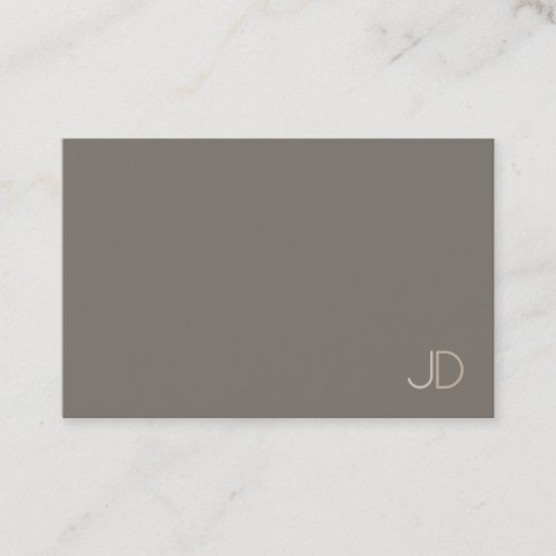 Modern Monogram Minimalist Template Elegant Trendy Business Card