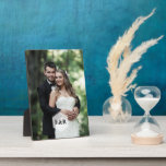 Modern Monogram Plaque<br><div class="desc">Stylish and chic photo keepsake that can be personalized for a one of a kind gift.</div>