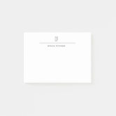 Aesthetic Plain Professional White Modern Post-it Notes