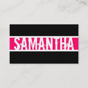 Modern Monogram Profile Card