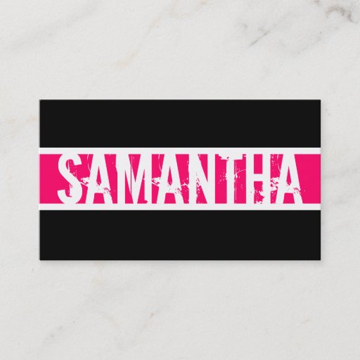 Customizable Modern Monogram Profile Card Business Cards