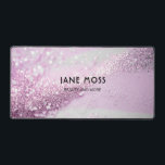 Modern, Monogram, Salon, Glitter (Imitate) Desk Mat<br><div class="desc">Modern,  Monogram,  Salon,  Glitter (Imitate) Design. Customer specific,  edit your name in seconds.</div>
