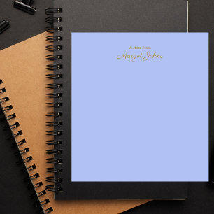 Modern Monogram Simple and Stylish  Notepad
