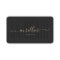 Modern Monogram Skincare Esthetician Elegant Black
