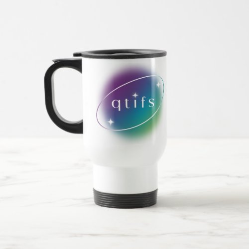 Modern Monogram Travel Mug