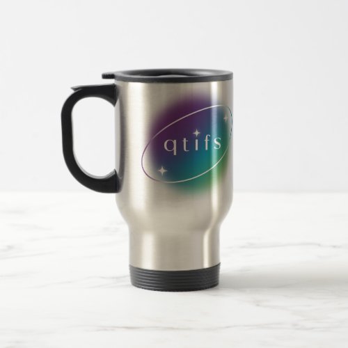 Modern Monogram Travel Mug