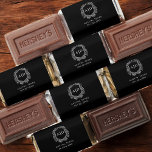 Modern Monogram Wedding Black Crest Hershey's Miniatures<br><div class="desc">Elevate your wedding favors with Modern Monogram Wedding Crest Hershey's Miniatures. These personalized chocolates feature a sophisticated monogram crest design, adding an elegant touch to your celebration. Perfect for wedding receptions, engagement parties, or bridal showers, each miniature chocolate offers a delicious treat for guests. Customize with your initials for a...</div>