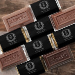 Modern Monogram Wedding Black Crest Hershey's Miniatures<br><div class="desc">Elevate your wedding favors with Modern Monogram Wedding Crest Hershey's Miniatures. These personalized chocolates feature a sophisticated monogram crest design, adding an elegant touch to your celebration. Perfect for wedding receptions, engagement parties, or bridal showers, each miniature chocolate offers a delicious treat for guests. Customize with your initials for a...</div>