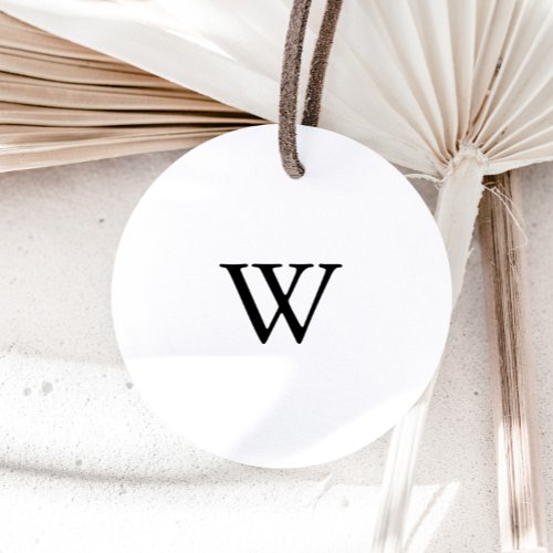 Modern Monogram Wedding Envelope Seals