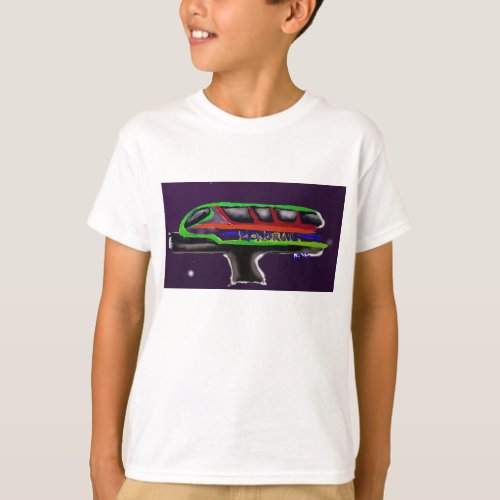 Modern Monorail T_Shirt