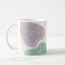 Modern Monstera Leaf Pattern