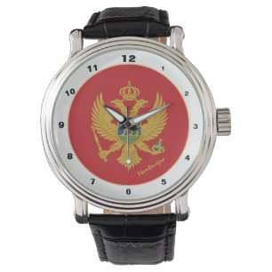 Modern Montenegro Flag & Montenegro fashion Watch
