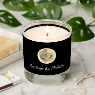Modern Moon Crystal Ball Mystical Fortune Teller Scented Candle