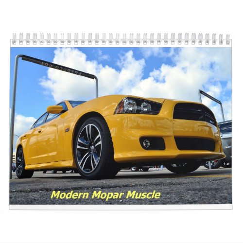 Modern Mopar Muscle Calendar