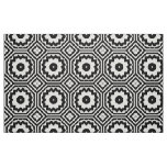 Modern Moroccan Motifs Geometric Pattern Fabric