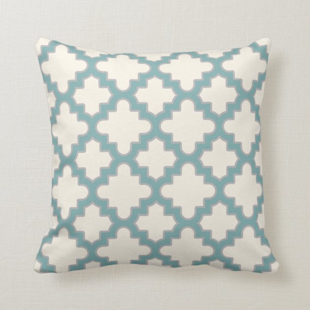 quatrefoil throw pillows
