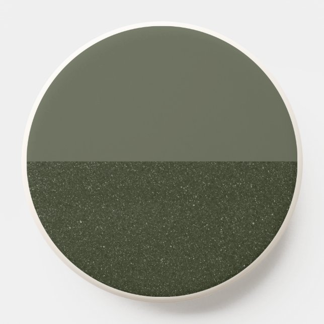 Modern Moss Dual-Tone PopSocket – Customizable (Popsocket)