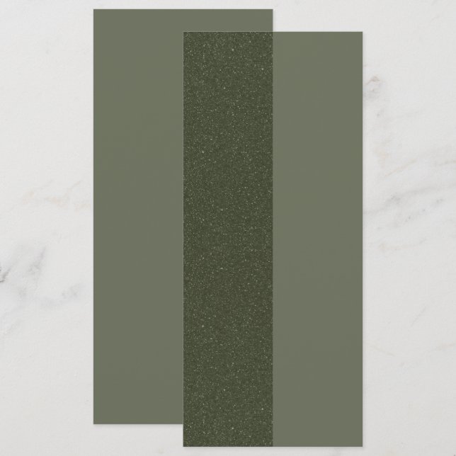 Modern Moss Duo Flat Program – Customizable (Front/Back)