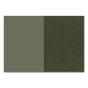 Modern Moss Green Event Table Card – Customizable