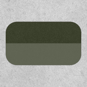 Modern Moss Green Fabric Patch – Customizable