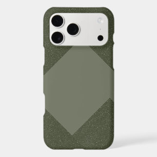 Modern Moss Green iPhone Case