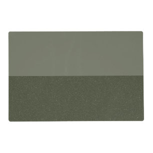 Modern Moss Green Laminated Placemat – Customize