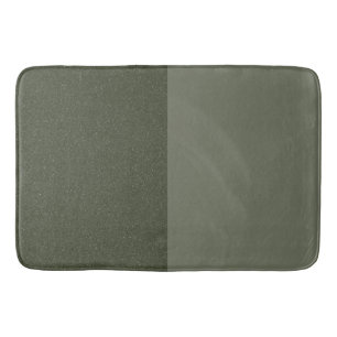 Modern Moss Green Split Bath Mat – Customizable