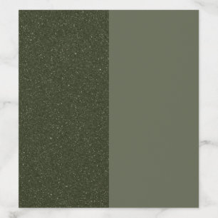 Modern Moss Green Split Envelope Liner