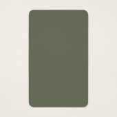 Modern Moss Split Texture Profile Card – Customize (Back)