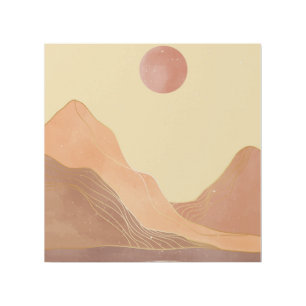 Modern mountain art