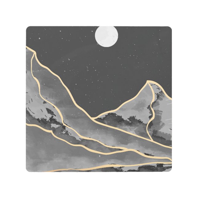 Modern mountain art (Front)