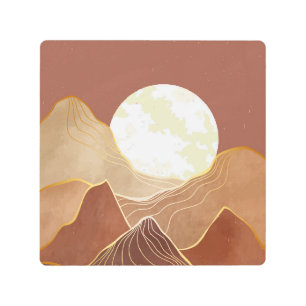 Modern mountain art